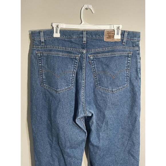 Vintage Levis Jeans Mens 38x32 Relaxed Fit 540 Brown Tab Denim Pants Casual - Picture 8 of 16